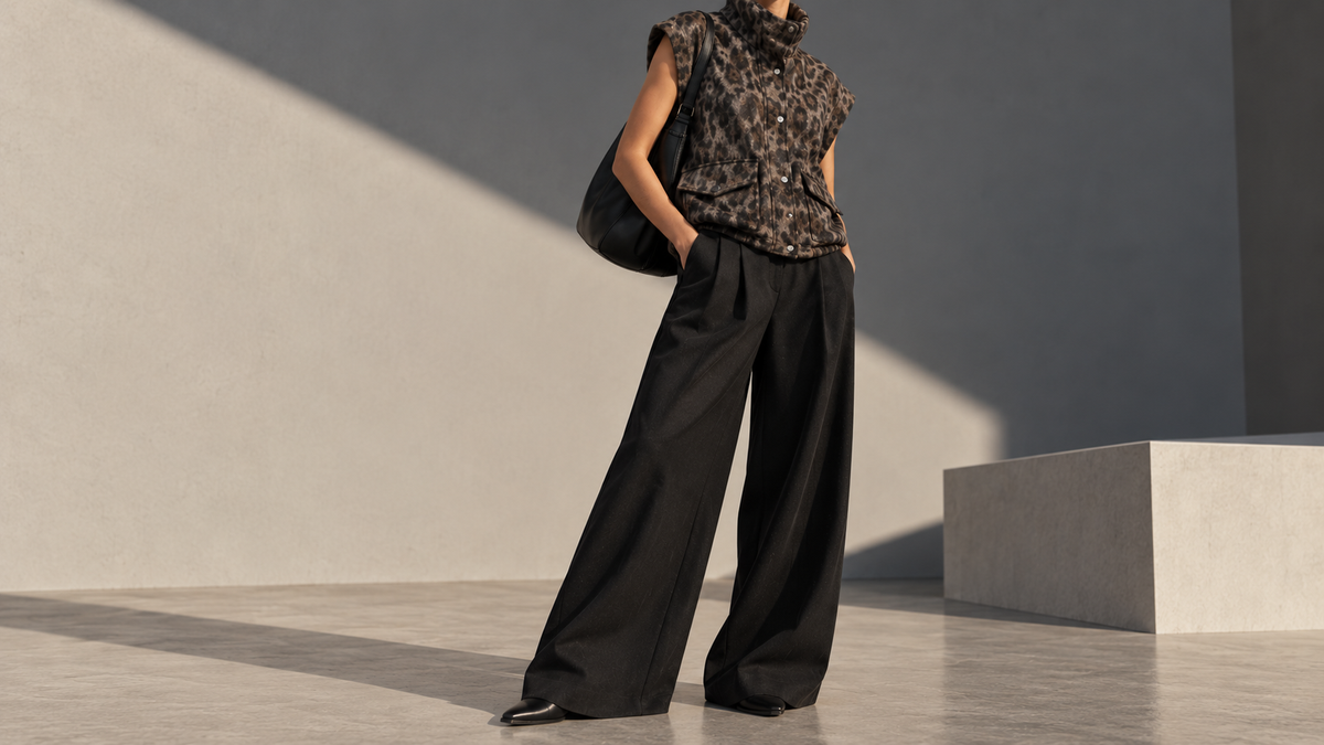 Minimalist High-Fashion Silhouette