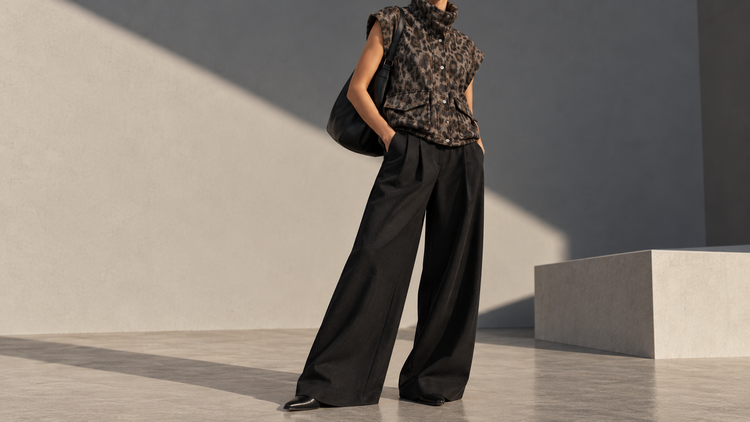 Minimalist High-Fashion Silhouette